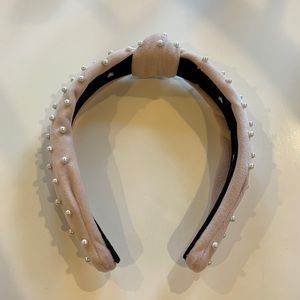 Lele Sadoughi Pearl Embellished Headband